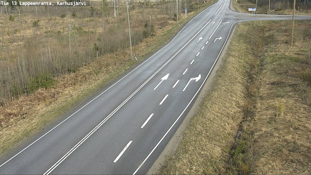 Kelikamerat Kuva Tie 13 Karhusjärvi, Lappeenranta, Etelä-Karjala