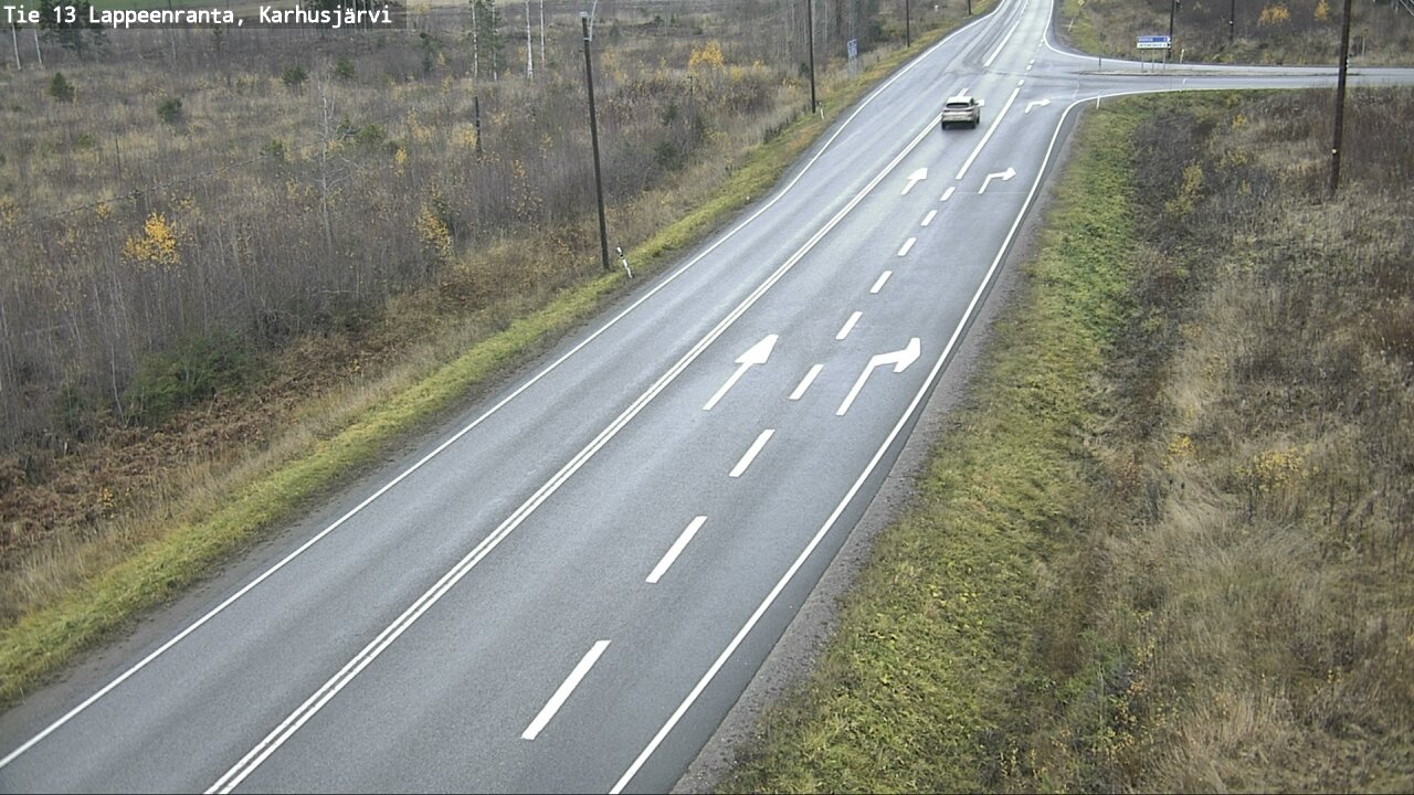 Kelikamerat Kuva Tie 13 Karhusjärvi, Lappeenranta, Etelä-Karjala