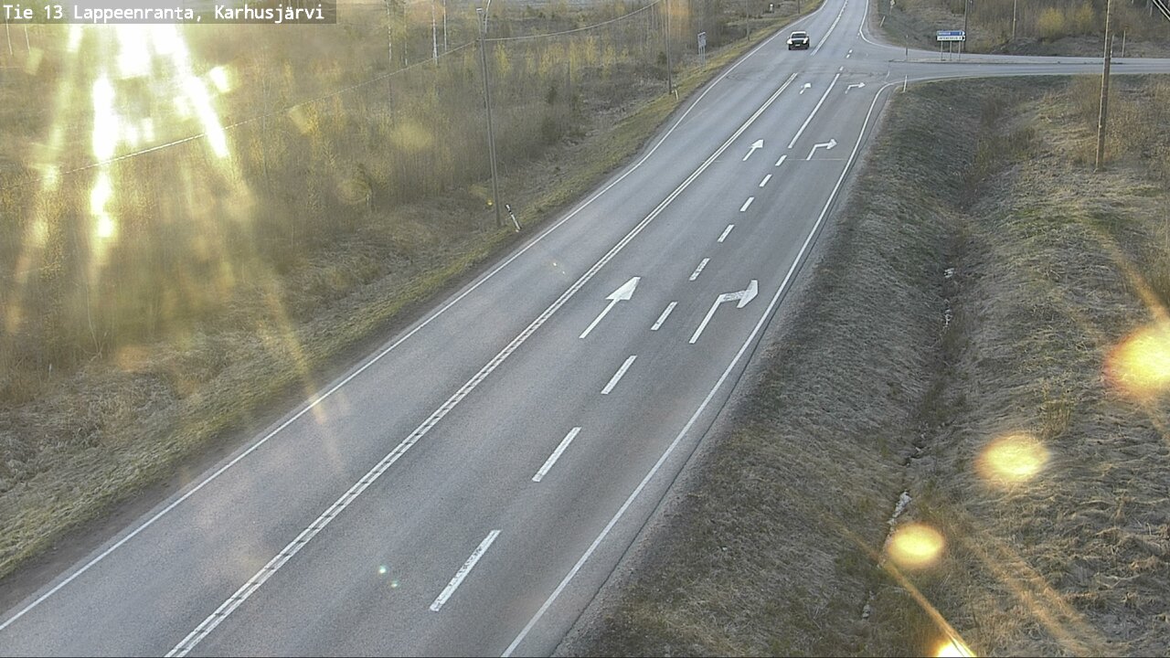 Kelikamerat Kuva Tie 13 Karhusjärvi, Lappeenranta, Etelä-Karjala