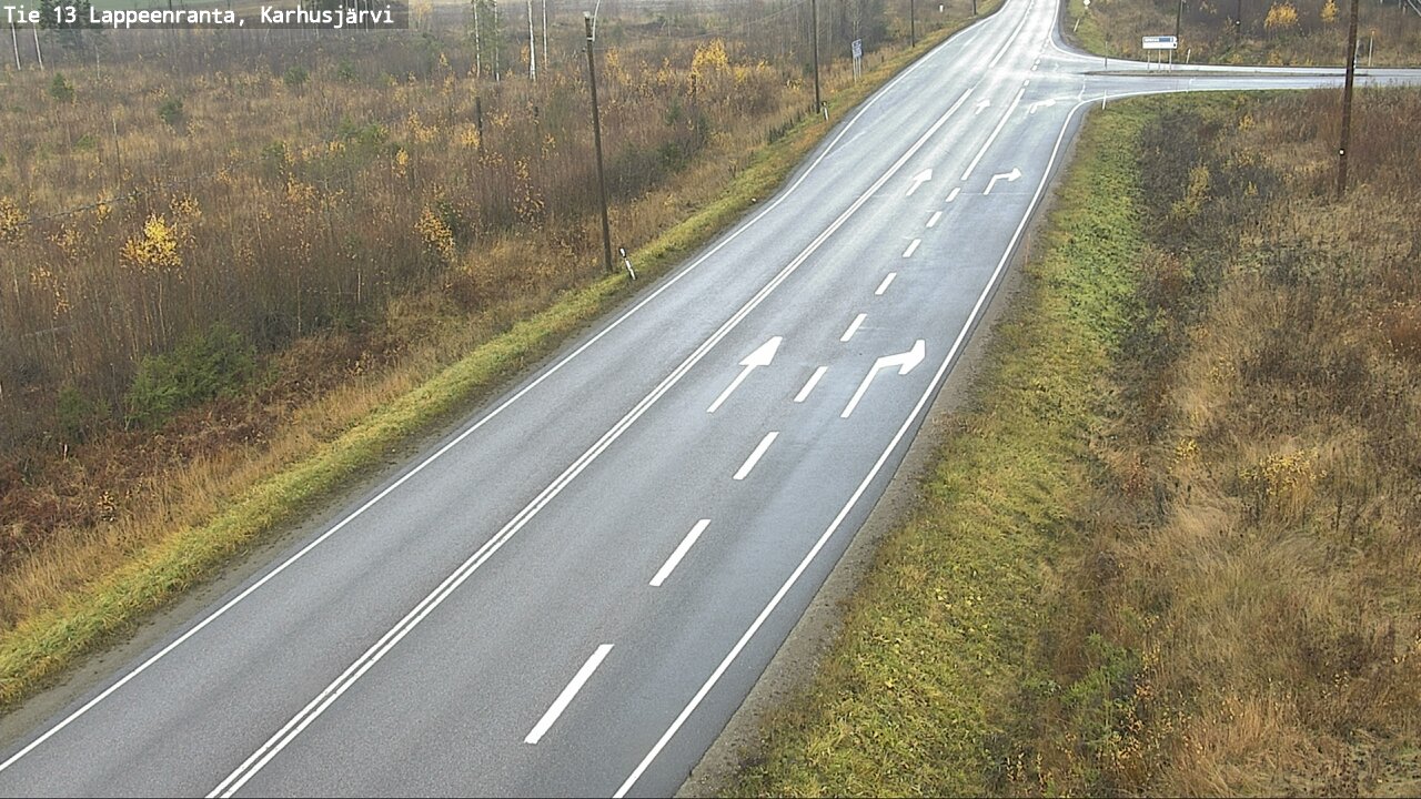 Kelikamerat Kuva Tie 13 Karhusjärvi, Lappeenranta, Etelä-Karjala