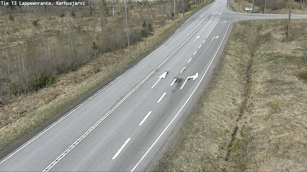 Kelikamerat Kuva Tie 13 Karhusjärvi, Lappeenranta, Etelä-Karjala
