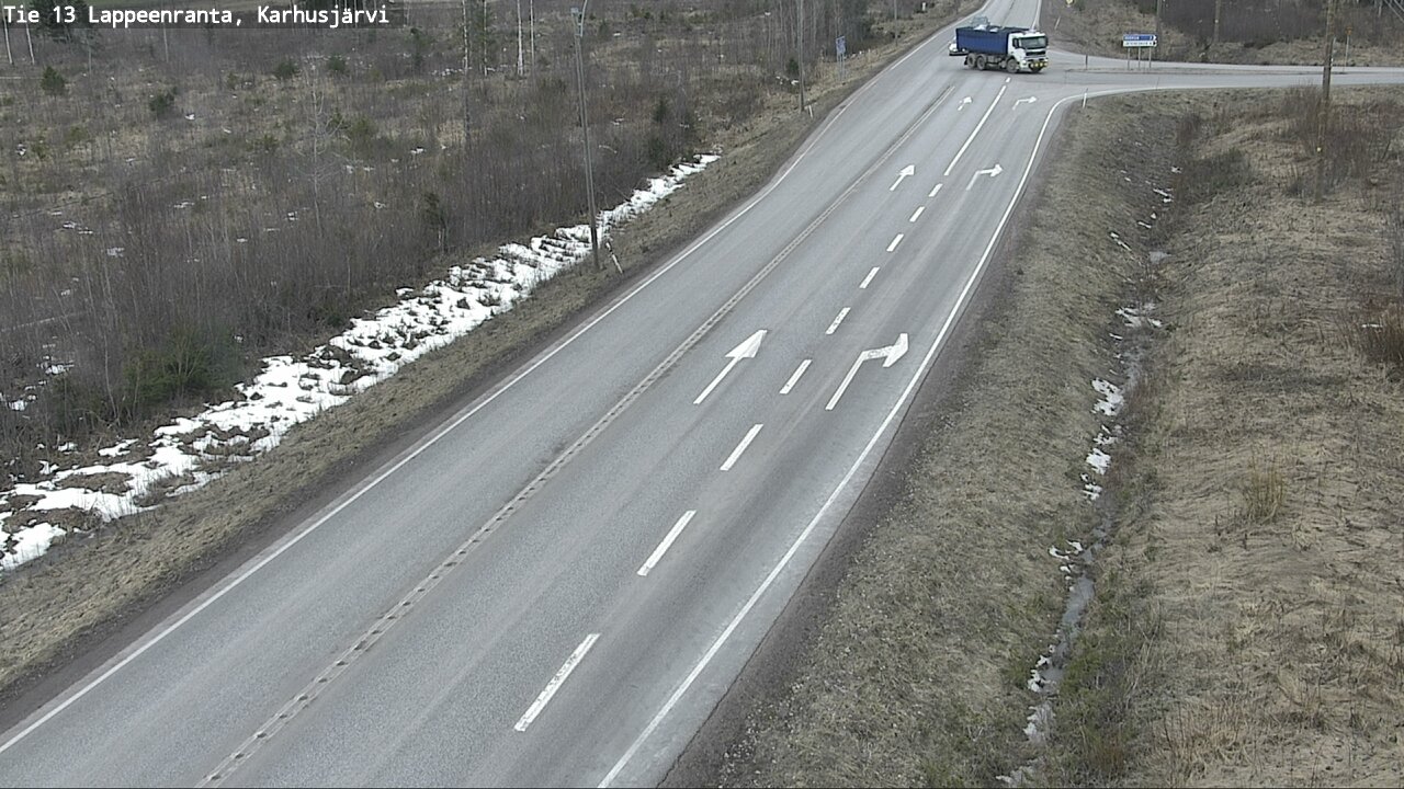 Kelikamerat Kuva Tie 13 Karhusjärvi, Lappeenranta, Etelä-Karjala