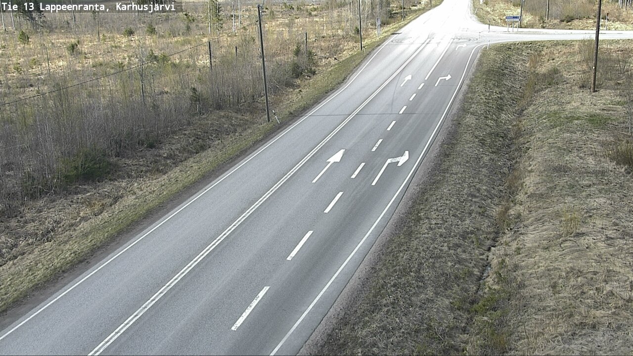 Kelikamerat Kuva Tie 13 Karhusjärvi, Lappeenranta, Etelä-Karjala