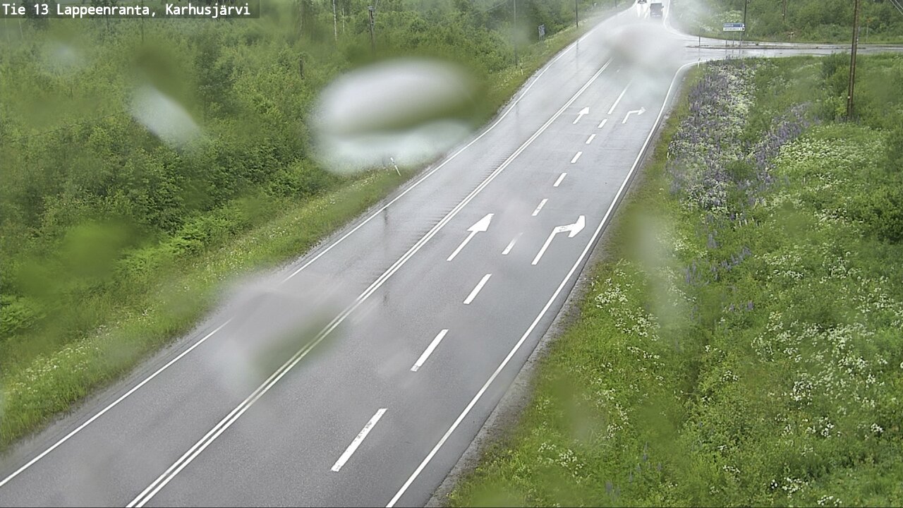 Kelikamerat Kuva Tie 13 Karhusjärvi, Lappeenranta, Etelä-Karjala
