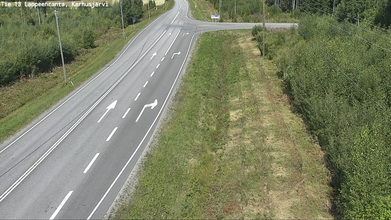 Kelikamerat Kuva Tie 13 Karhusjärvi, Lappeenranta, Etelä-Karjala