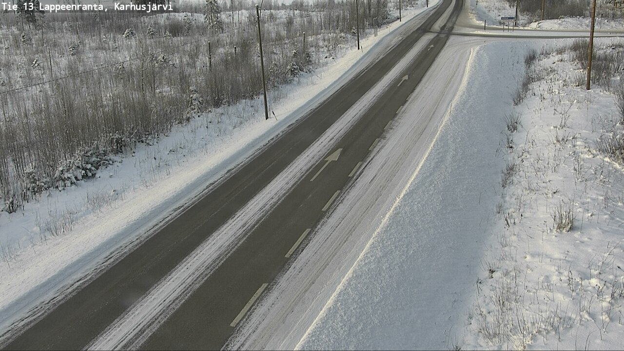Kelikamerat Kuva Tie 13 Karhusjärvi, Lappeenranta, Etelä-Karjala