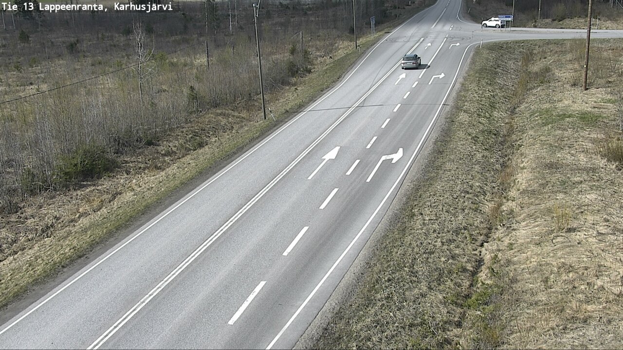 Kelikamerat Kuva Tie 13 Karhusjärvi, Lappeenranta, Etelä-Karjala