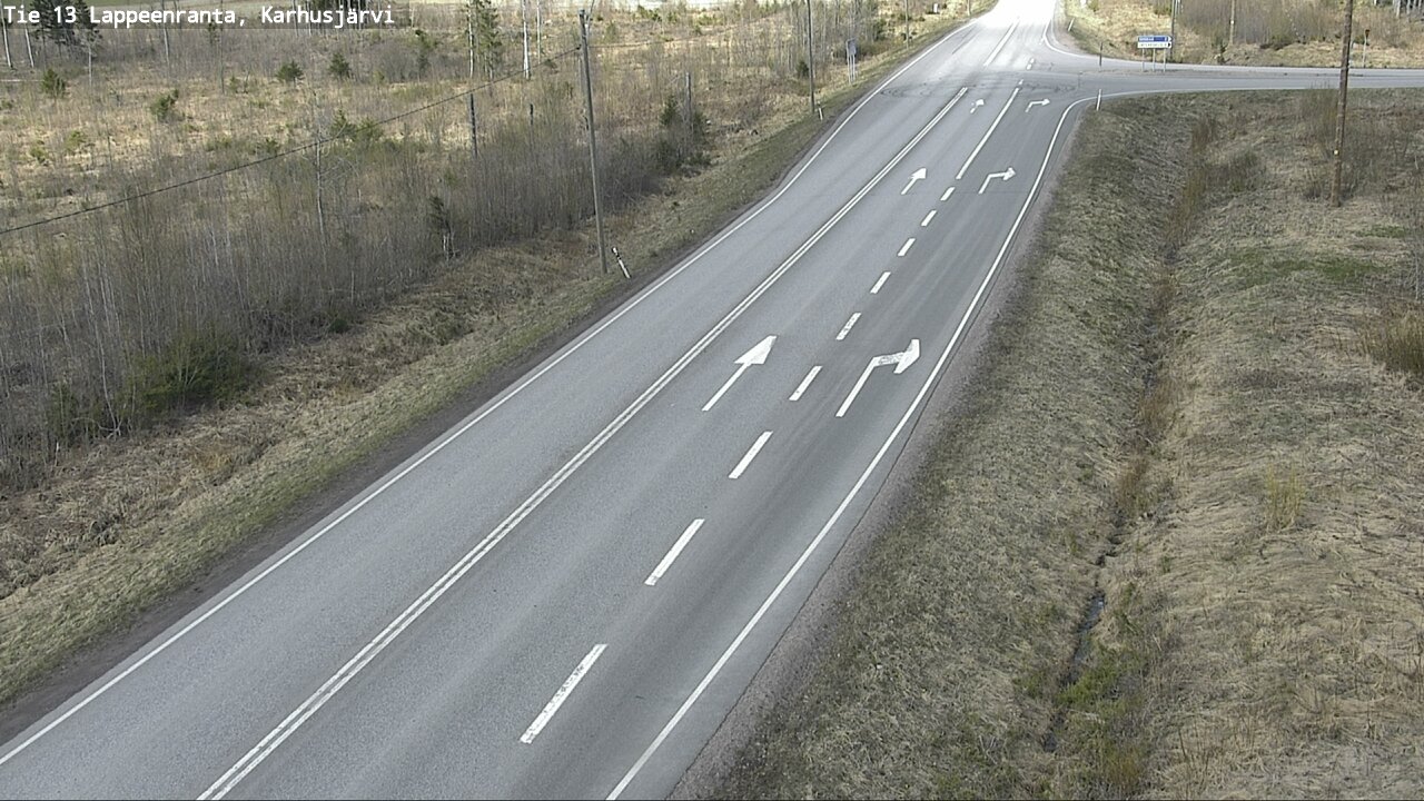 Kelikamerat Kuva Tie 13 Karhusjärvi, Lappeenranta, Etelä-Karjala