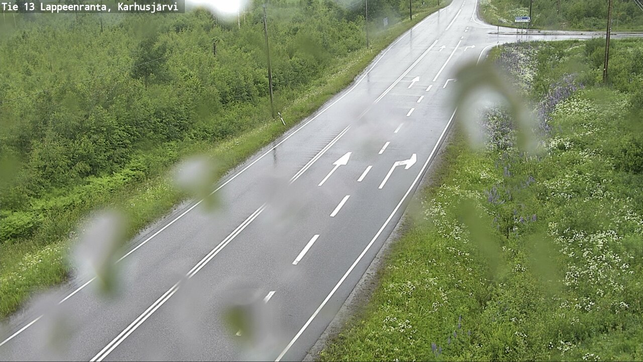 Kelikamerat Kuva Tie 13 Karhusjärvi, Lappeenranta, Etelä-Karjala