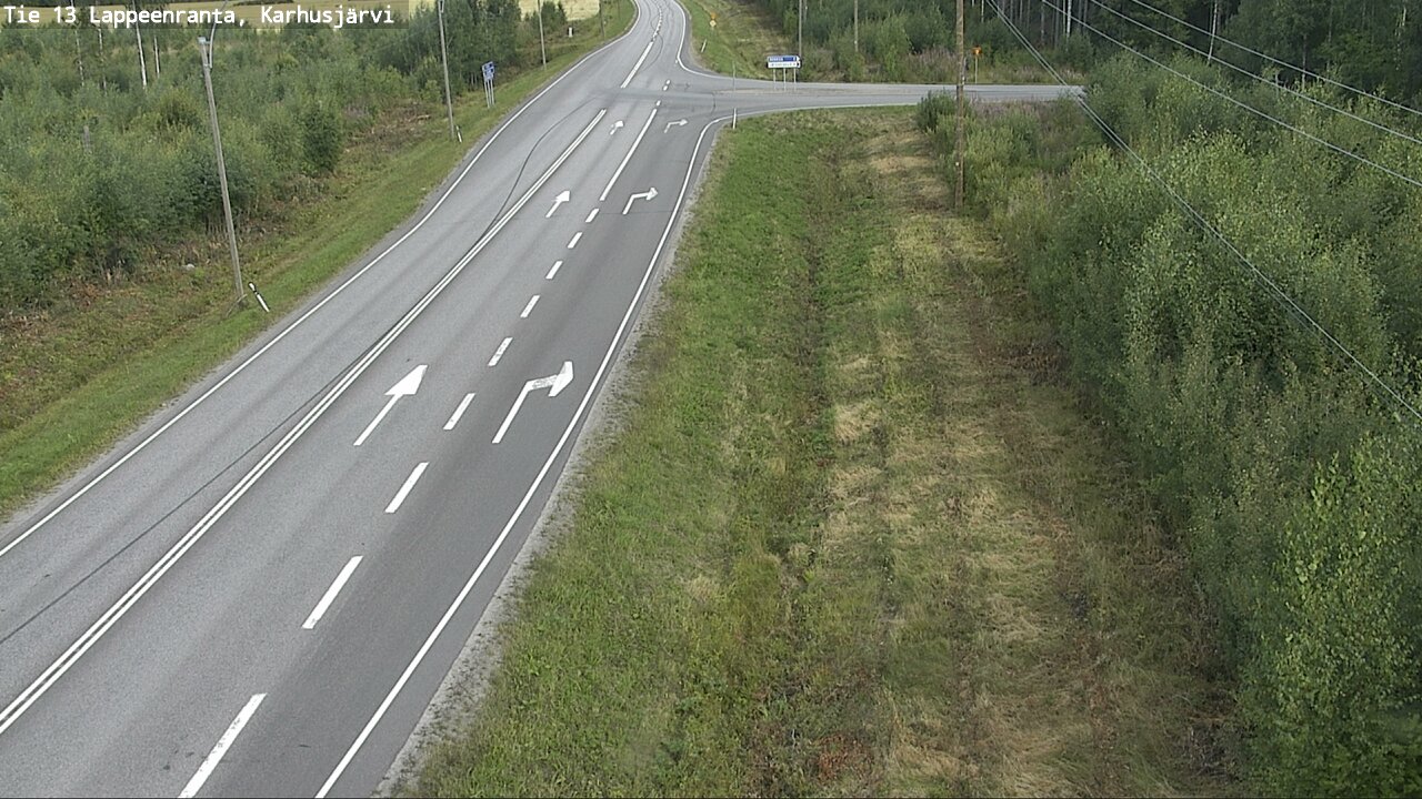 Kelikamerat Kuva Tie 13 Karhusjärvi, Lappeenranta, Etelä-Karjala