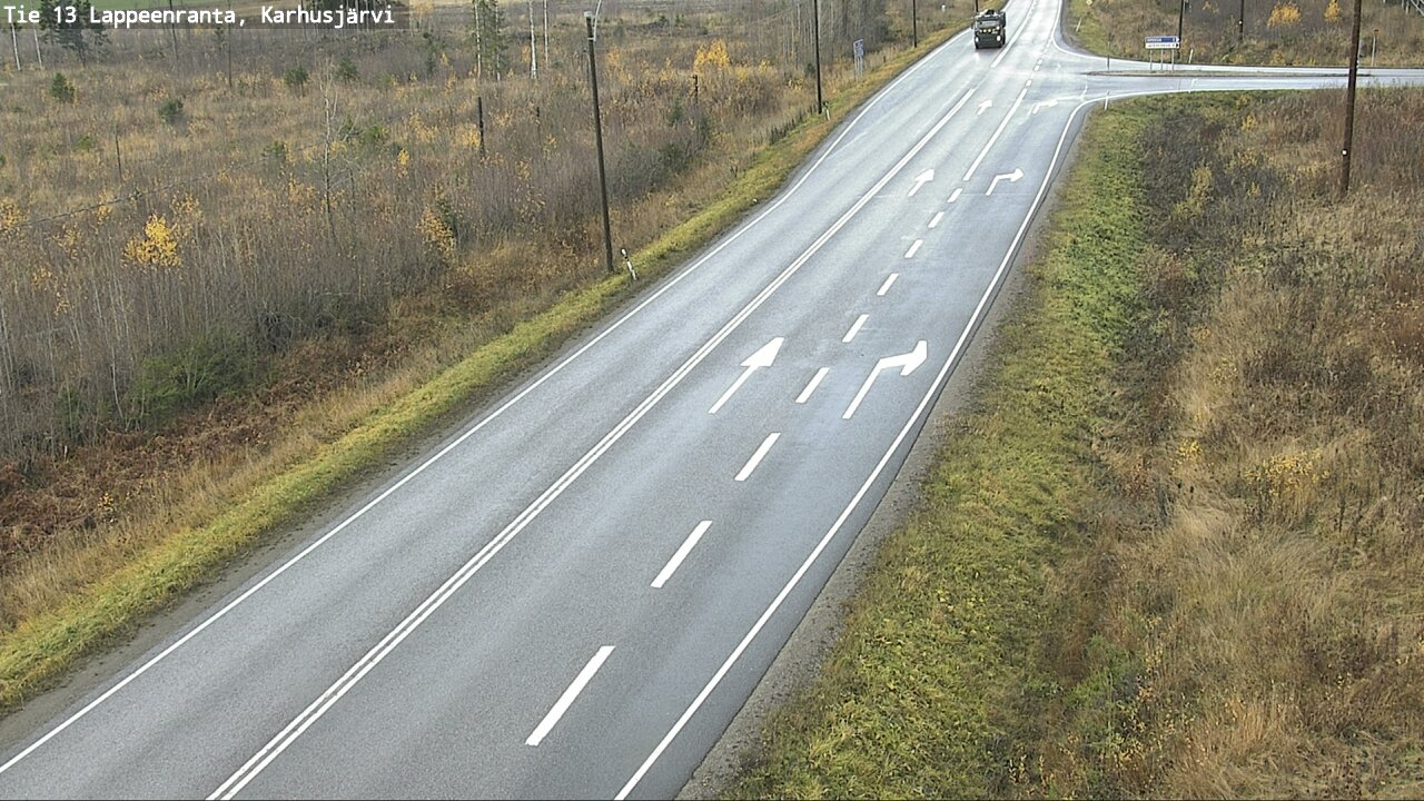 Kelikamerat Kuva Tie 13 Karhusjärvi, Lappeenranta, Etelä-Karjala