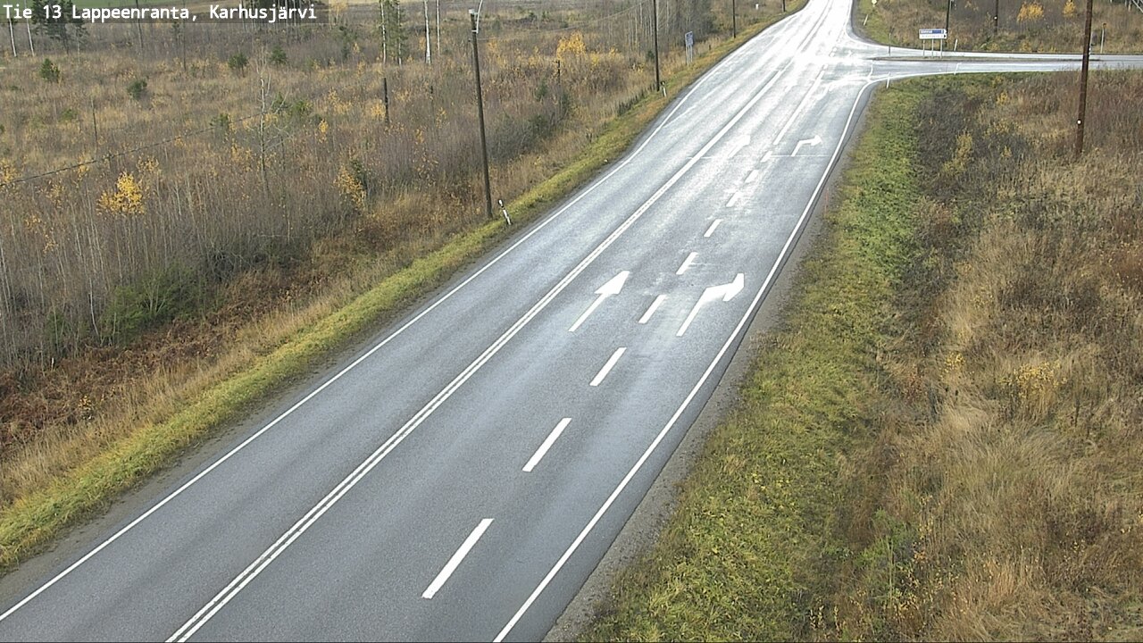 Kelikamerat Kuva Tie 13 Karhusjärvi, Lappeenranta, Etelä-Karjala