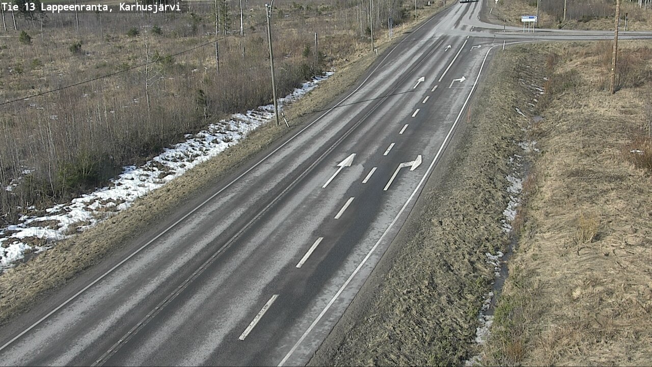 Kelikamerat Kuva Tie 13 Karhusjärvi, Lappeenranta, Etelä-Karjala