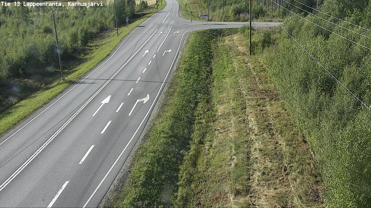 Kelikamerat Kuva Tie 13 Karhusjärvi, Lappeenranta, Etelä-Karjala