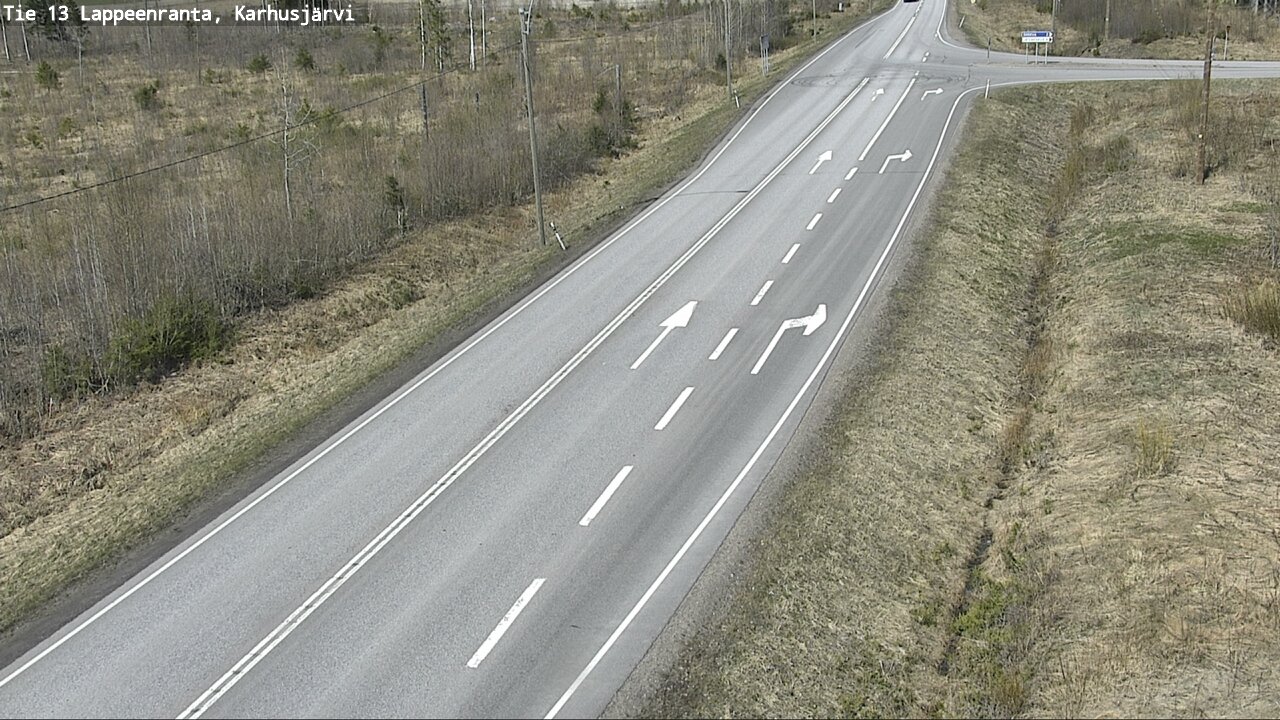 Kelikamerat Kuva Tie 13 Karhusjärvi, Lappeenranta, Etelä-Karjala