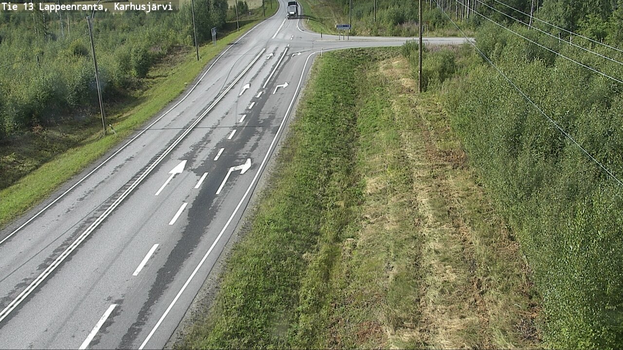 Kelikamerat Kuva Tie 13 Karhusjärvi, Lappeenranta, Etelä-Karjala