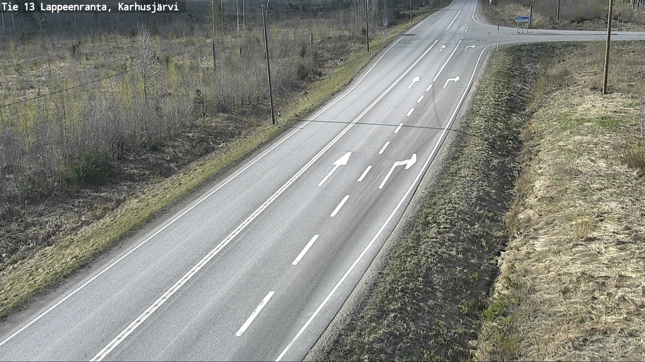 Kelikamerat Kuva Tie 13 Karhusjärvi, Lappeenranta, Etelä-Karjala