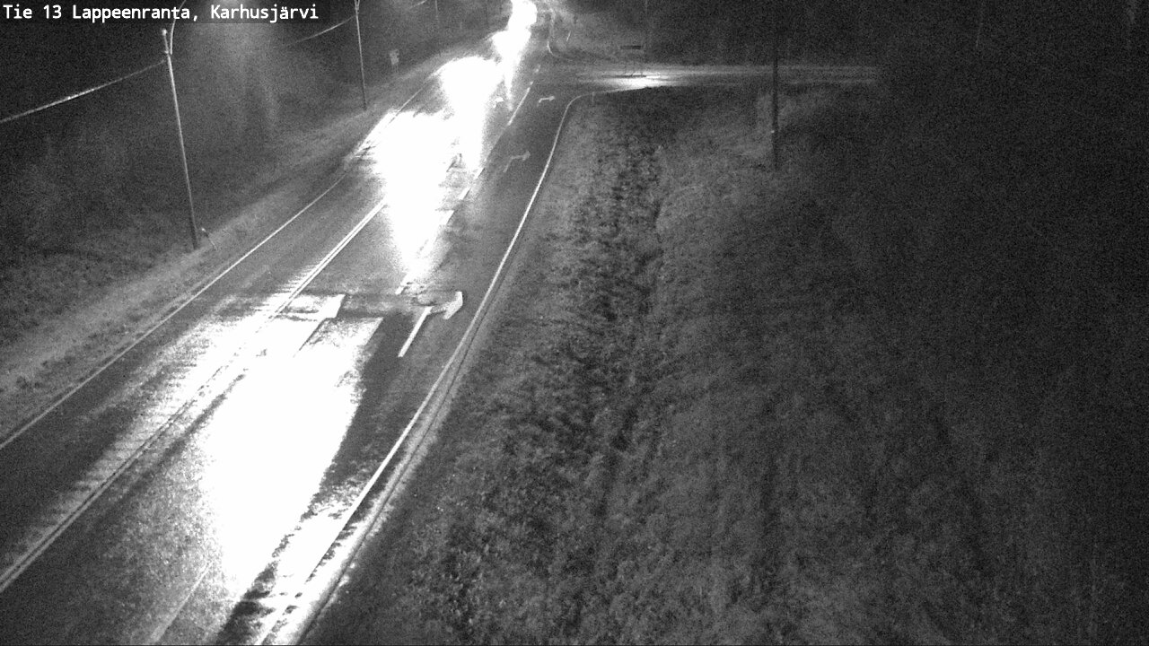 Weather Camera Image Road 13 Karhusjärvi, Lappeenranta, Etelä-Karjala