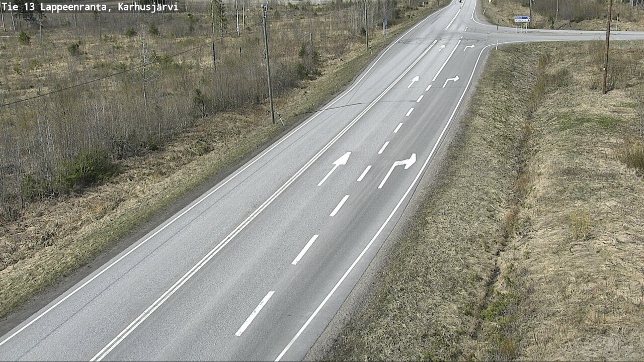 Kelikamerat Kuva Tie 13 Karhusjärvi, Lappeenranta, Etelä-Karjala