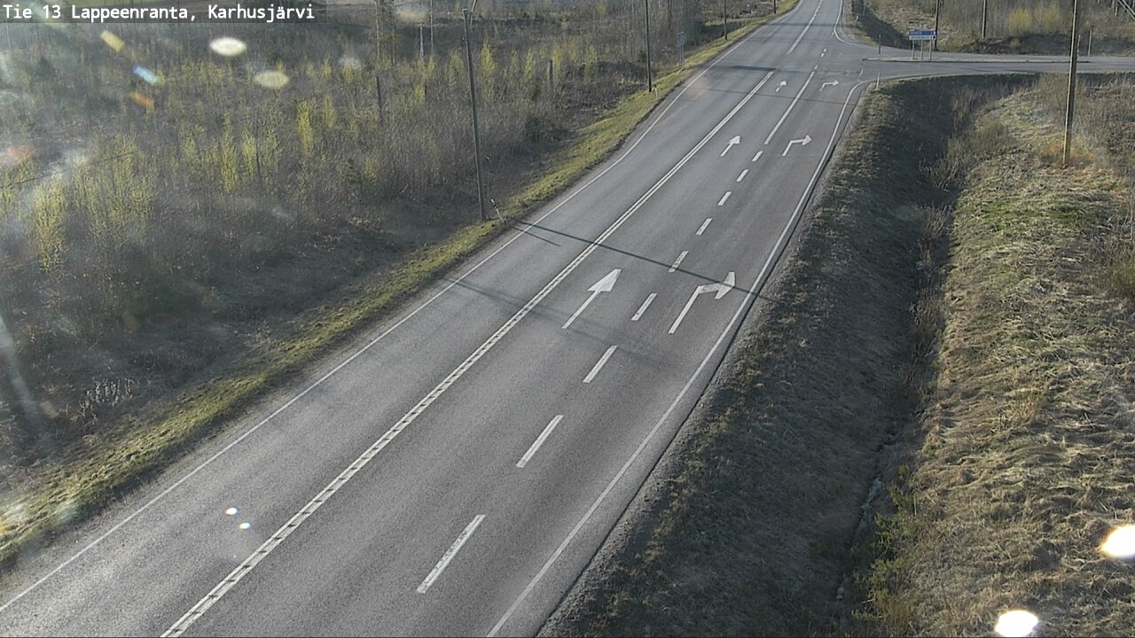 Kelikamerat Kuva Tie 13 Karhusjärvi, Lappeenranta, Etelä-Karjala