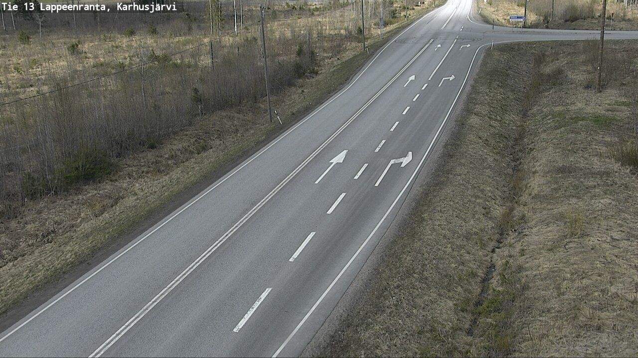 Kelikamerat Kuva Tie 13 Karhusjärvi, Lappeenranta, Etelä-Karjala