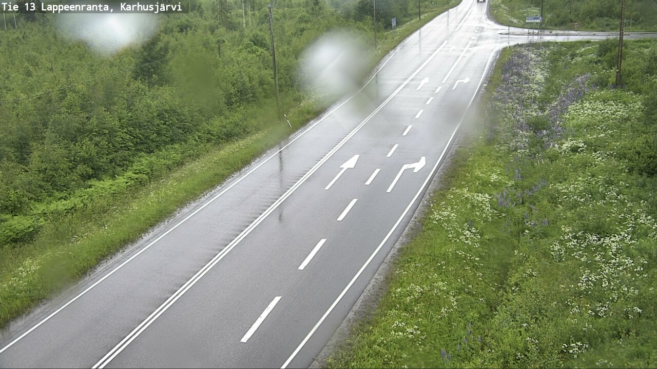 Kelikamerat Kuva Tie 13 Karhusjärvi, Lappeenranta, Etelä-Karjala