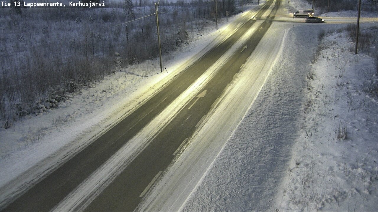 Kelikamerat Kuva Tie 13 Karhusjärvi, Lappeenranta, Etelä-Karjala