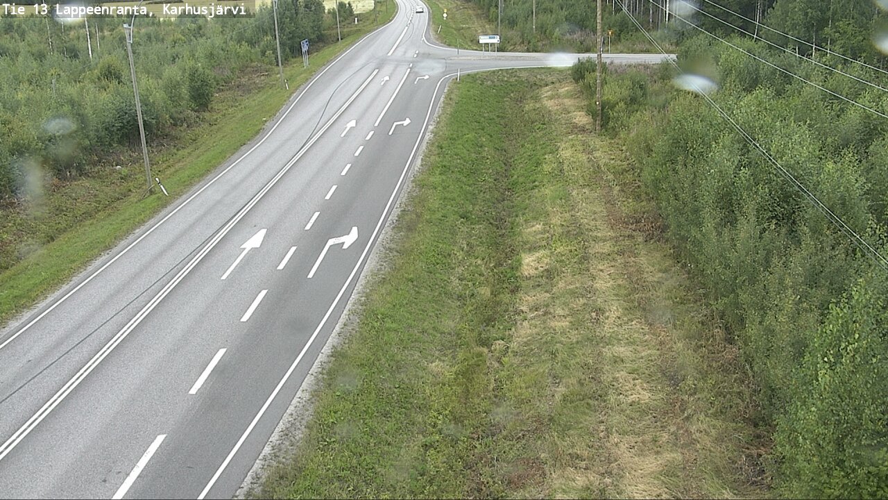 Kelikamerat Kuva Tie 13 Karhusjärvi, Lappeenranta, Etelä-Karjala
