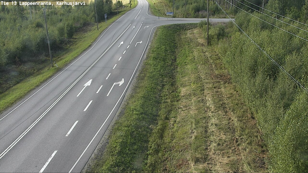 Kelikamerat Kuva Tie 13 Karhusjärvi, Lappeenranta, Etelä-Karjala