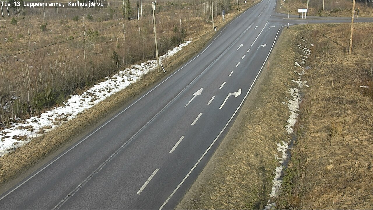 Kelikamerat Kuva Tie 13 Karhusjärvi, Lappeenranta, Etelä-Karjala