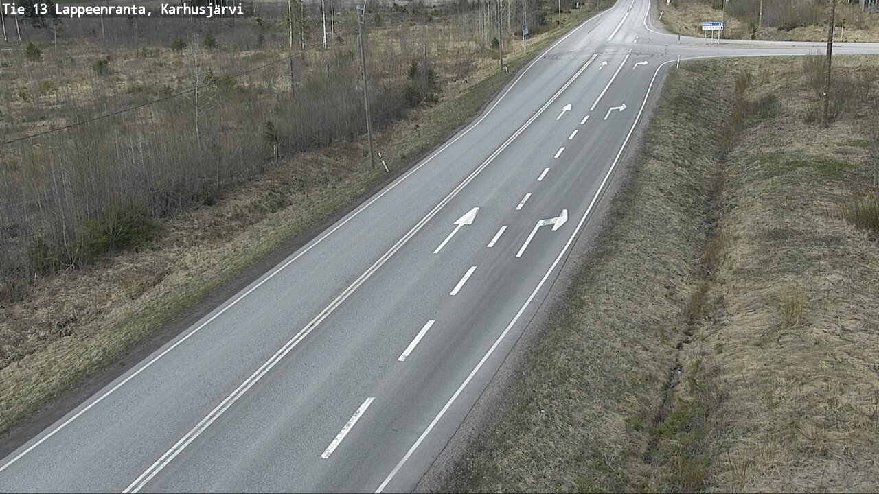Kelikamerat Kuva Tie 13 Karhusjärvi, Lappeenranta, Etelä-Karjala