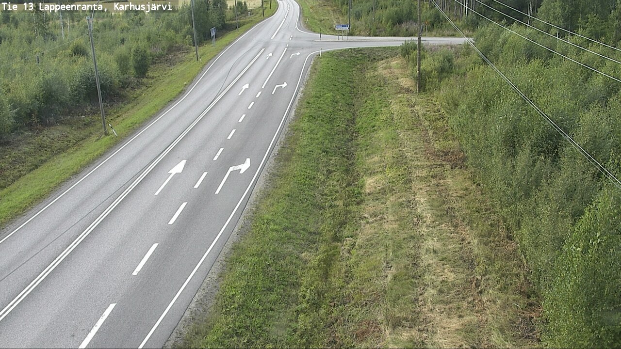 Kelikamerat Kuva Tie 13 Karhusjärvi, Lappeenranta, Etelä-Karjala