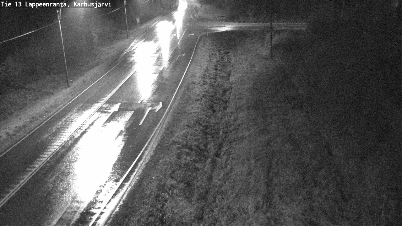 Weather Camera Image Road 13 Karhusjärvi, Lappeenranta, Etelä-Karjala