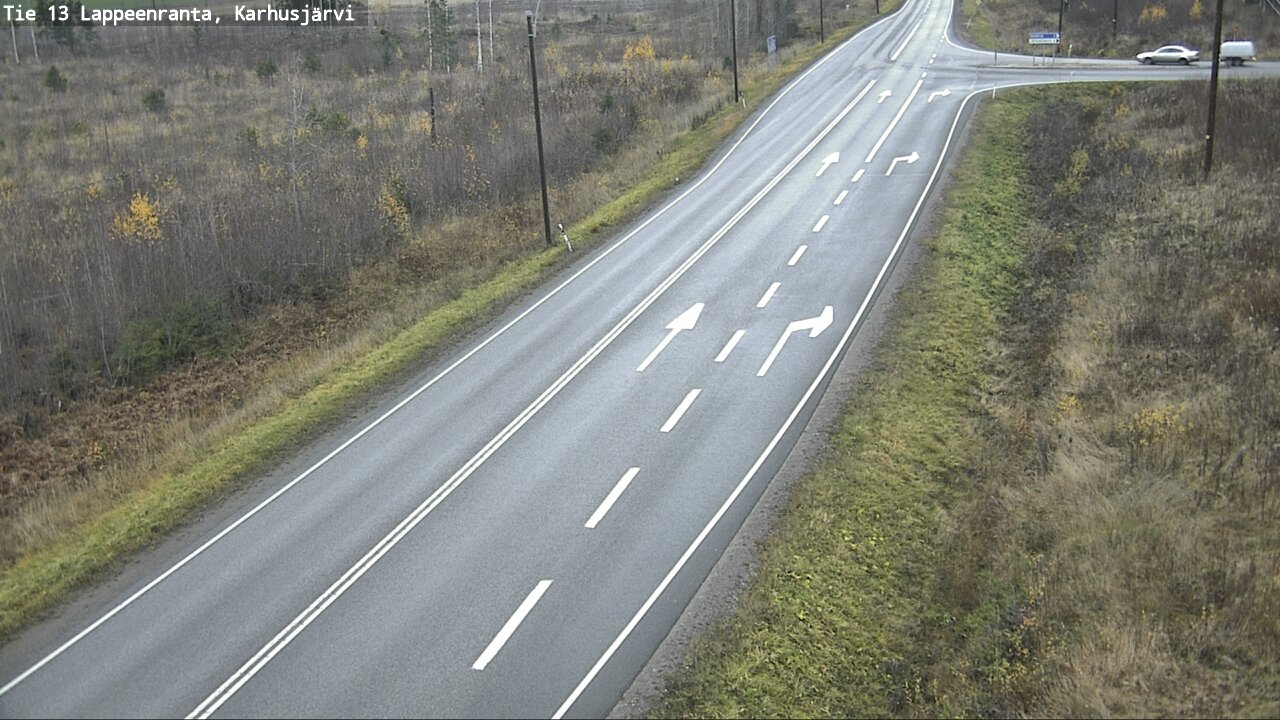 Kelikamerat Kuva Tie 13 Karhusjärvi, Lappeenranta, Etelä-Karjala