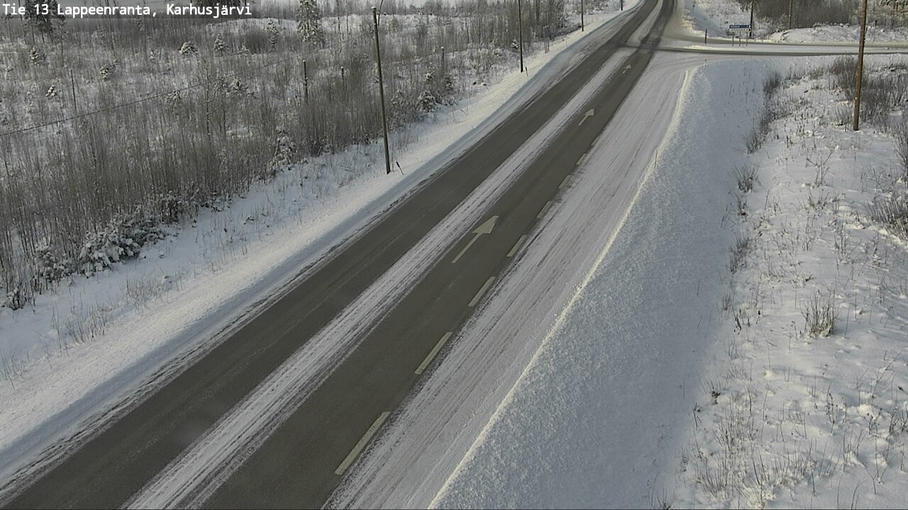 Kelikamerat Kuva Tie 13 Karhusjärvi, Lappeenranta, Etelä-Karjala