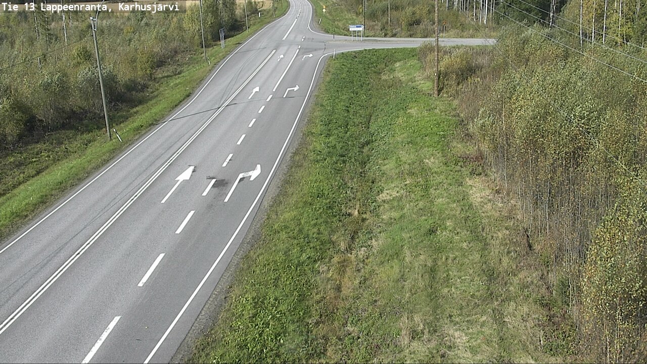 Kelikamerat Kuva Tie 13 Karhusjärvi, Lappeenranta, Etelä-Karjala