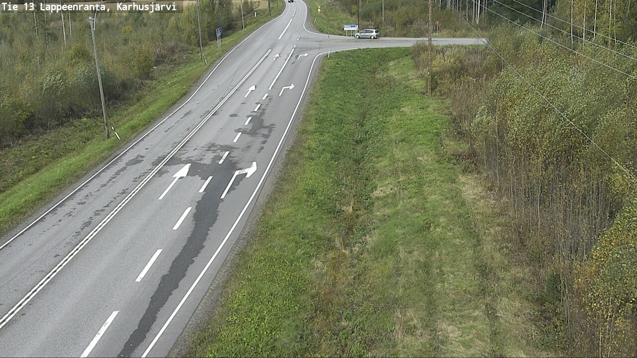 Kelikamerat Kuva Tie 13 Karhusjärvi, Lappeenranta, Etelä-Karjala