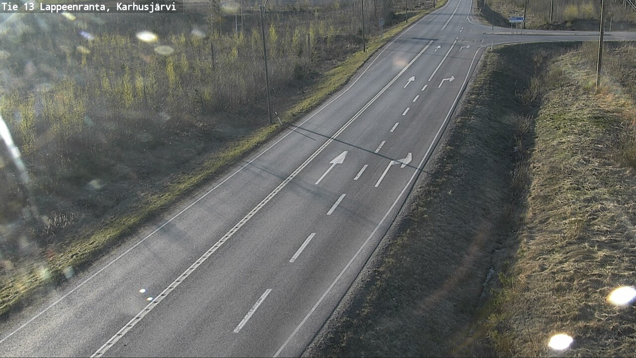 Kelikamerat Kuva Tie 13 Karhusjärvi, Lappeenranta, Etelä-Karjala