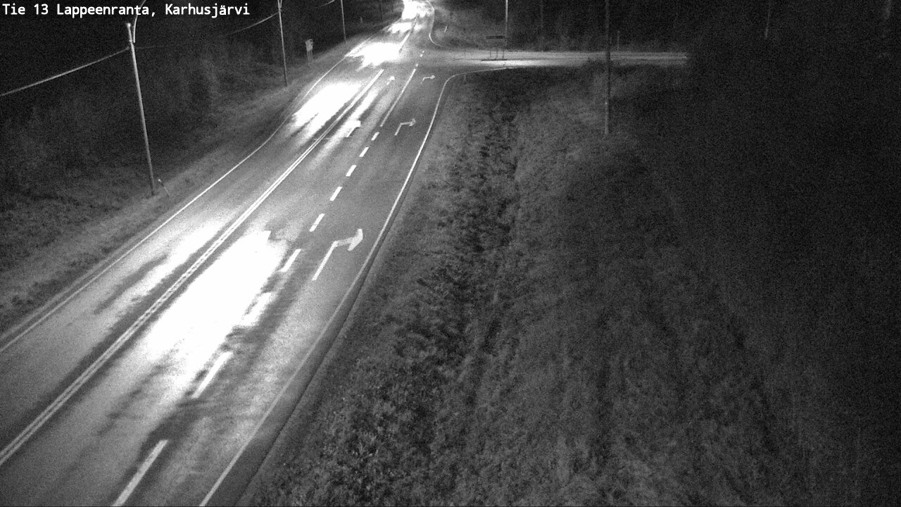 Weather Camera Image Road 13 Karhusjärvi, Lappeenranta, Etelä-Karjala