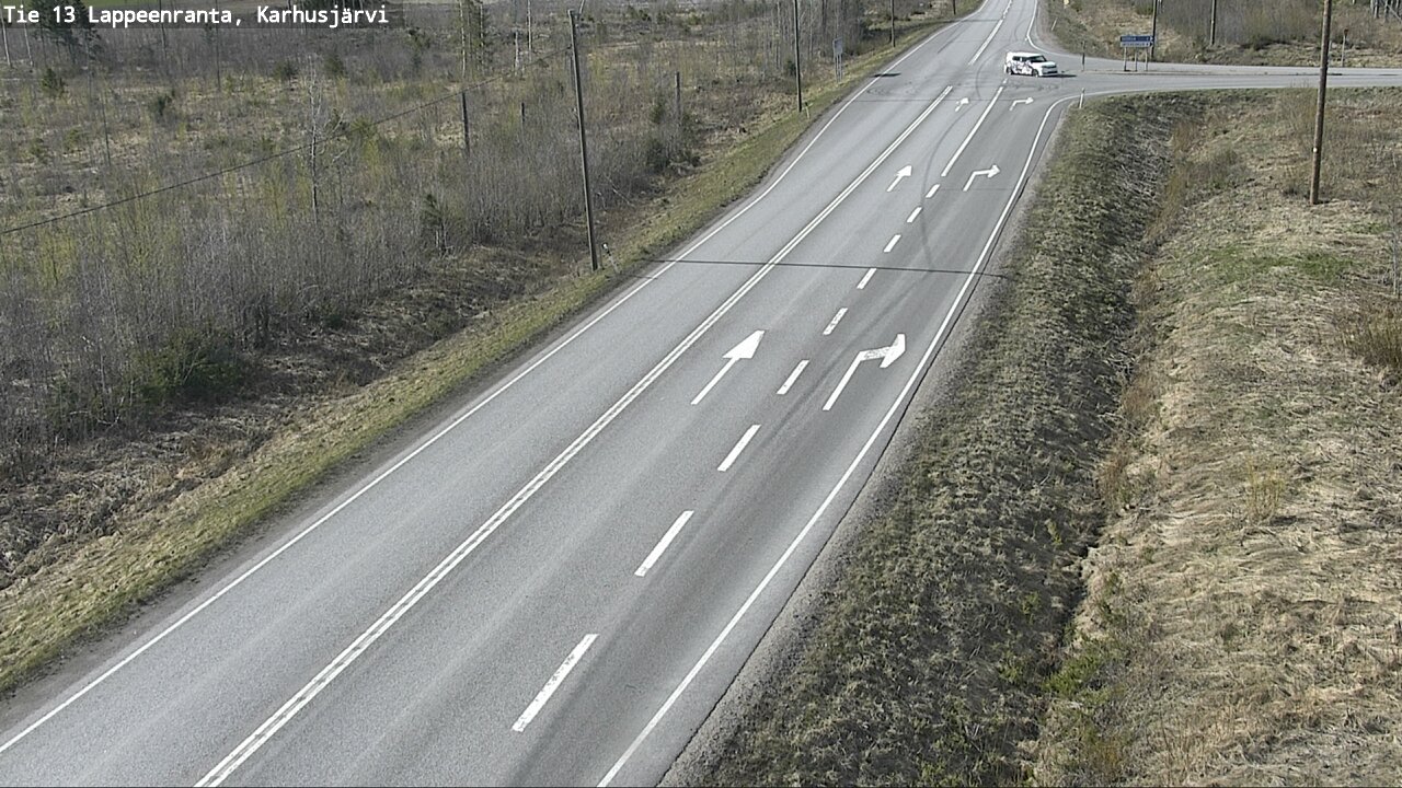 Kelikamerat Kuva Tie 13 Karhusjärvi, Lappeenranta, Etelä-Karjala