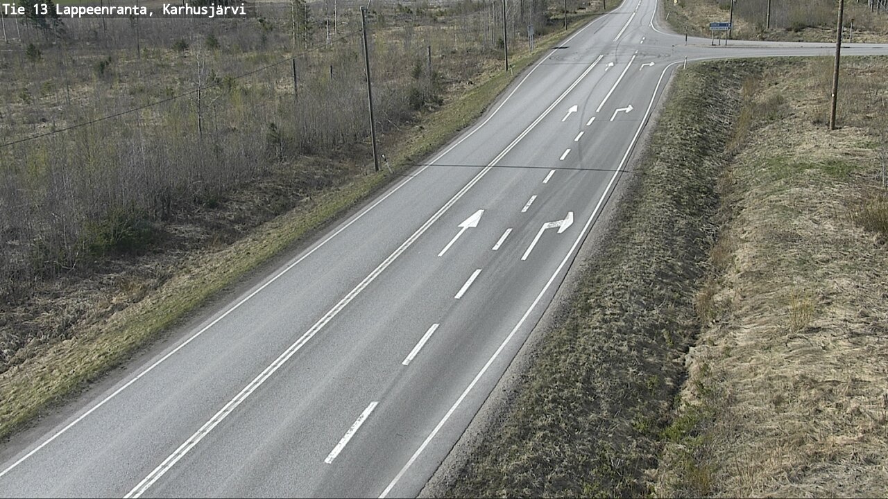 Kelikamerat Kuva Tie 13 Karhusjärvi, Lappeenranta, Etelä-Karjala