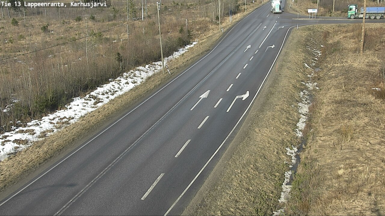 Kelikamerat Kuva Tie 13 Karhusjärvi, Lappeenranta, Etelä-Karjala