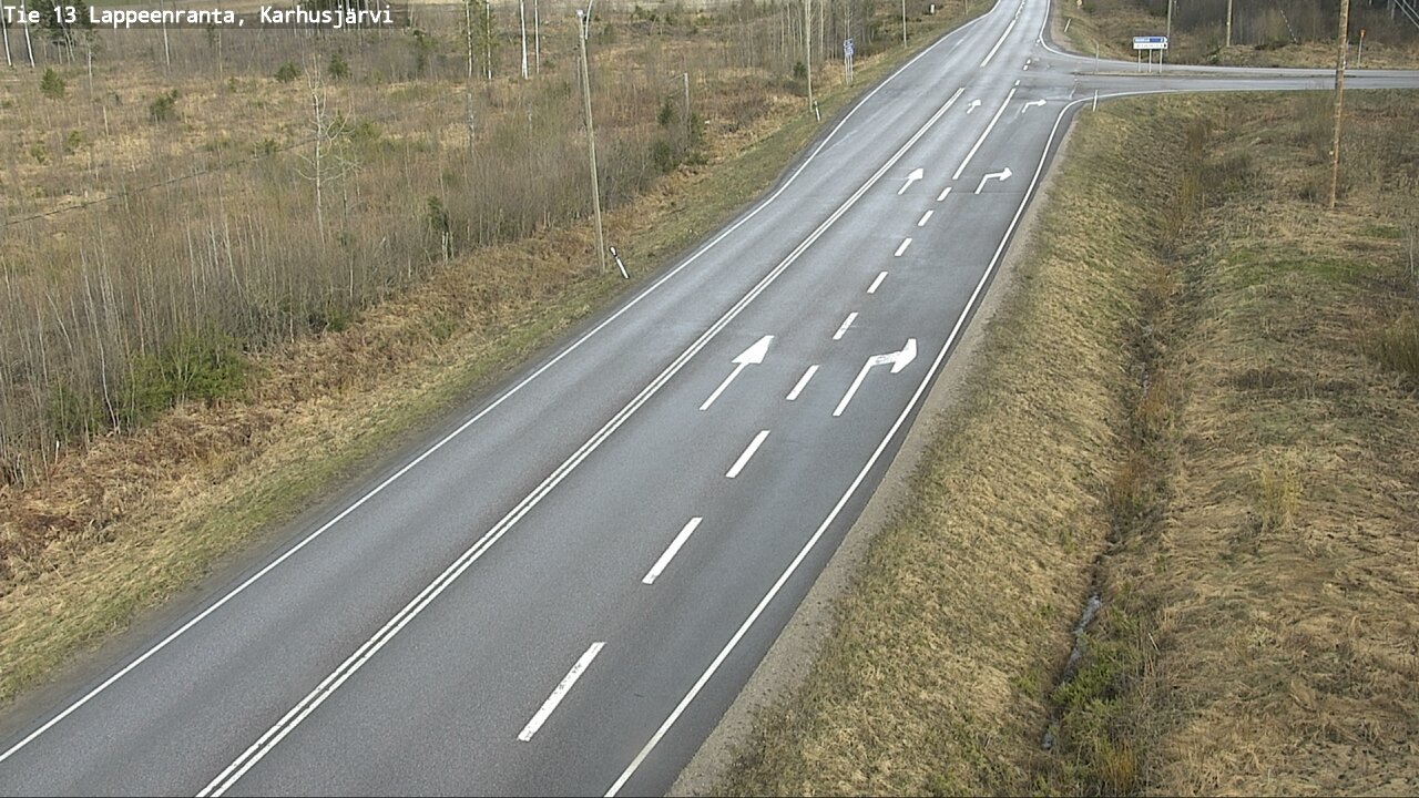 Kelikamerat Kuva Tie 13 Karhusjärvi, Lappeenranta, Etelä-Karjala