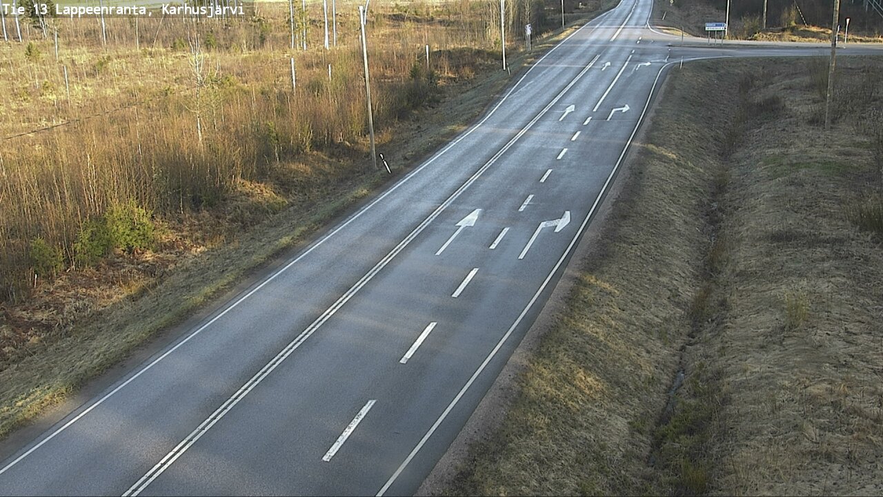 Kelikamerat Kuva Tie 13 Karhusjärvi, Lappeenranta, Etelä-Karjala