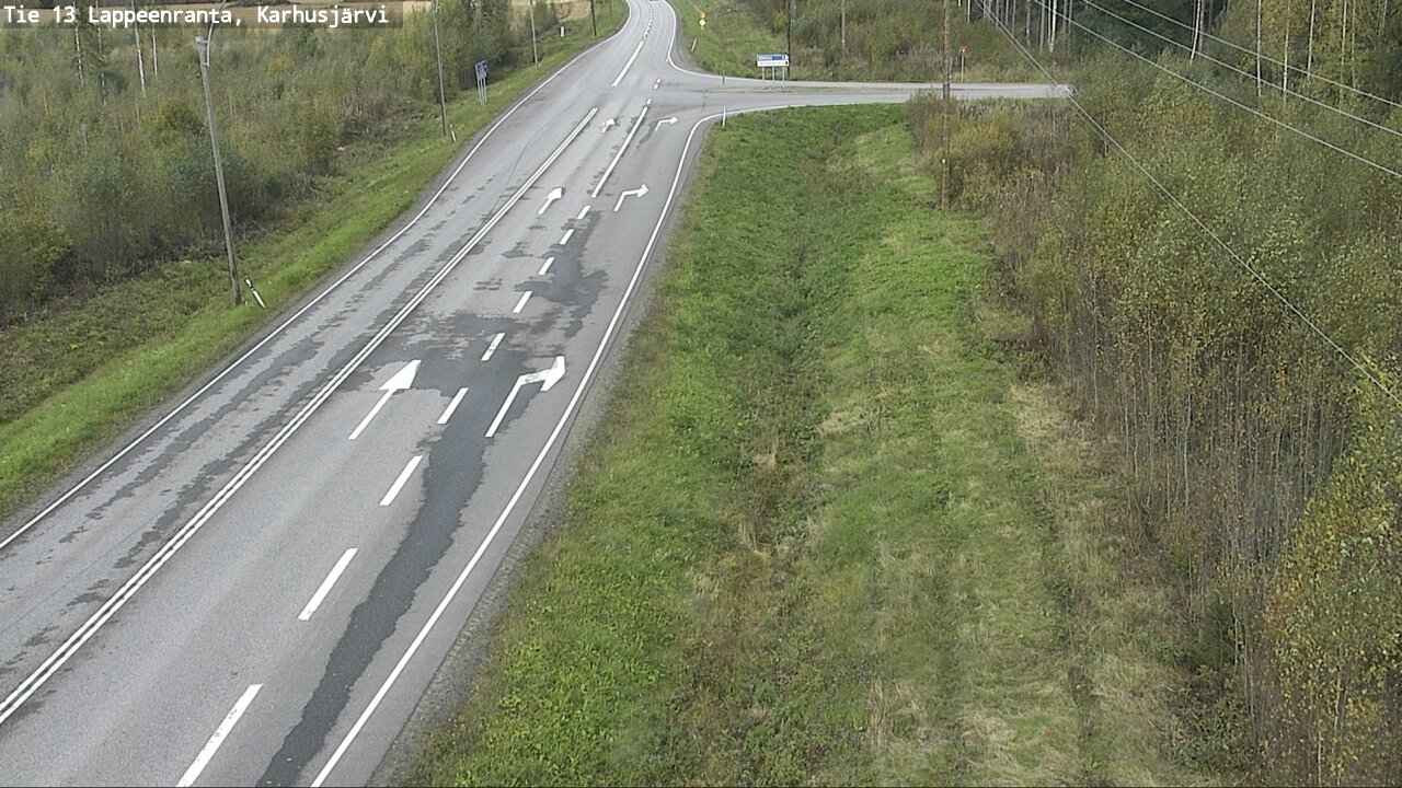 Kelikamerat Kuva Tie 13 Karhusjärvi, Lappeenranta, Etelä-Karjala