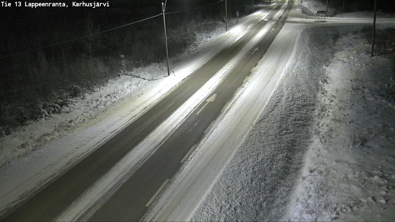 Kelikamerat Kuva Tie 13 Karhusjärvi, Lappeenranta, Etelä-Karjala