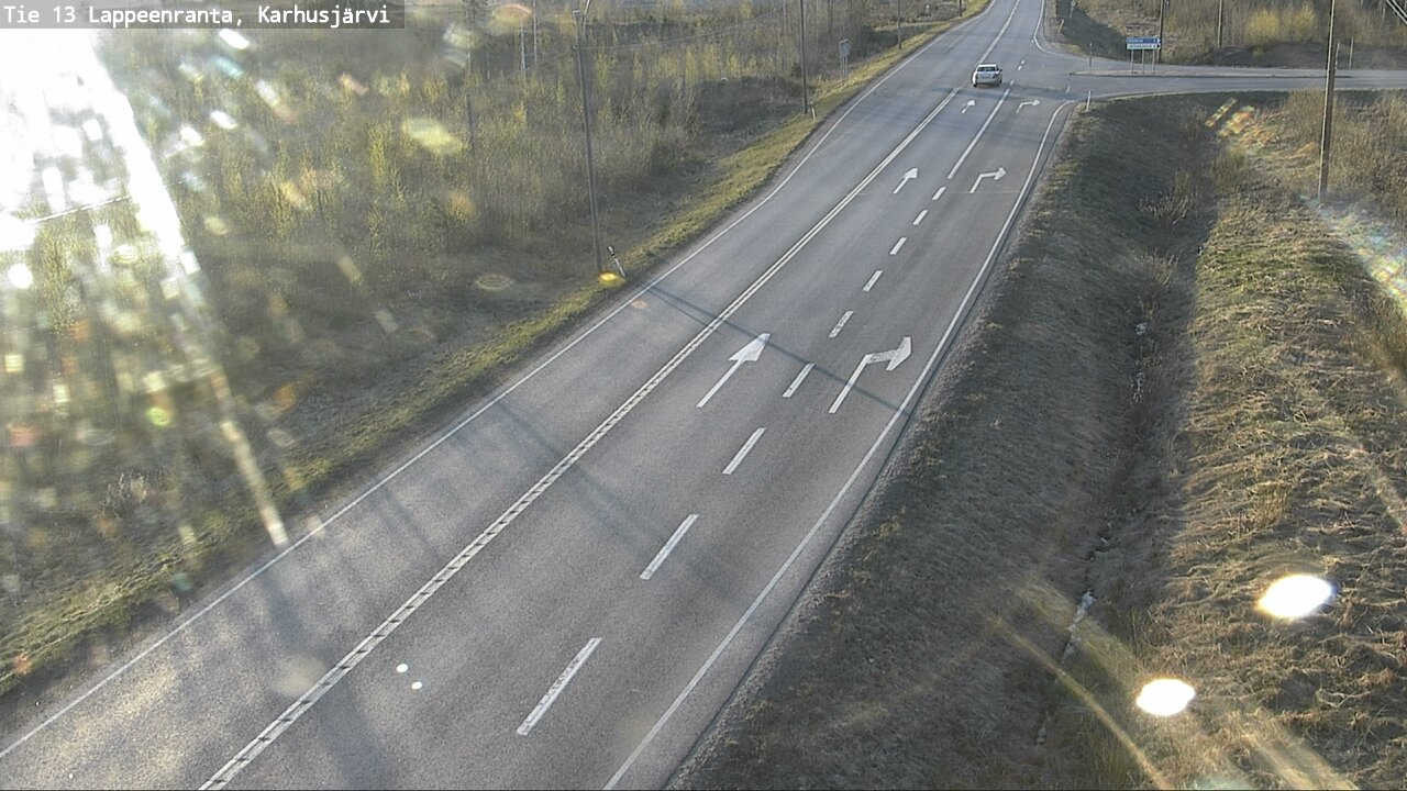 Kelikamerat Kuva Tie 13 Karhusjärvi, Lappeenranta, Etelä-Karjala