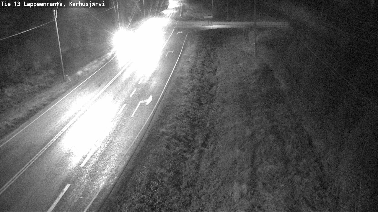 Weather Camera Image Road 13 Karhusjärvi, Lappeenranta, Etelä-Karjala