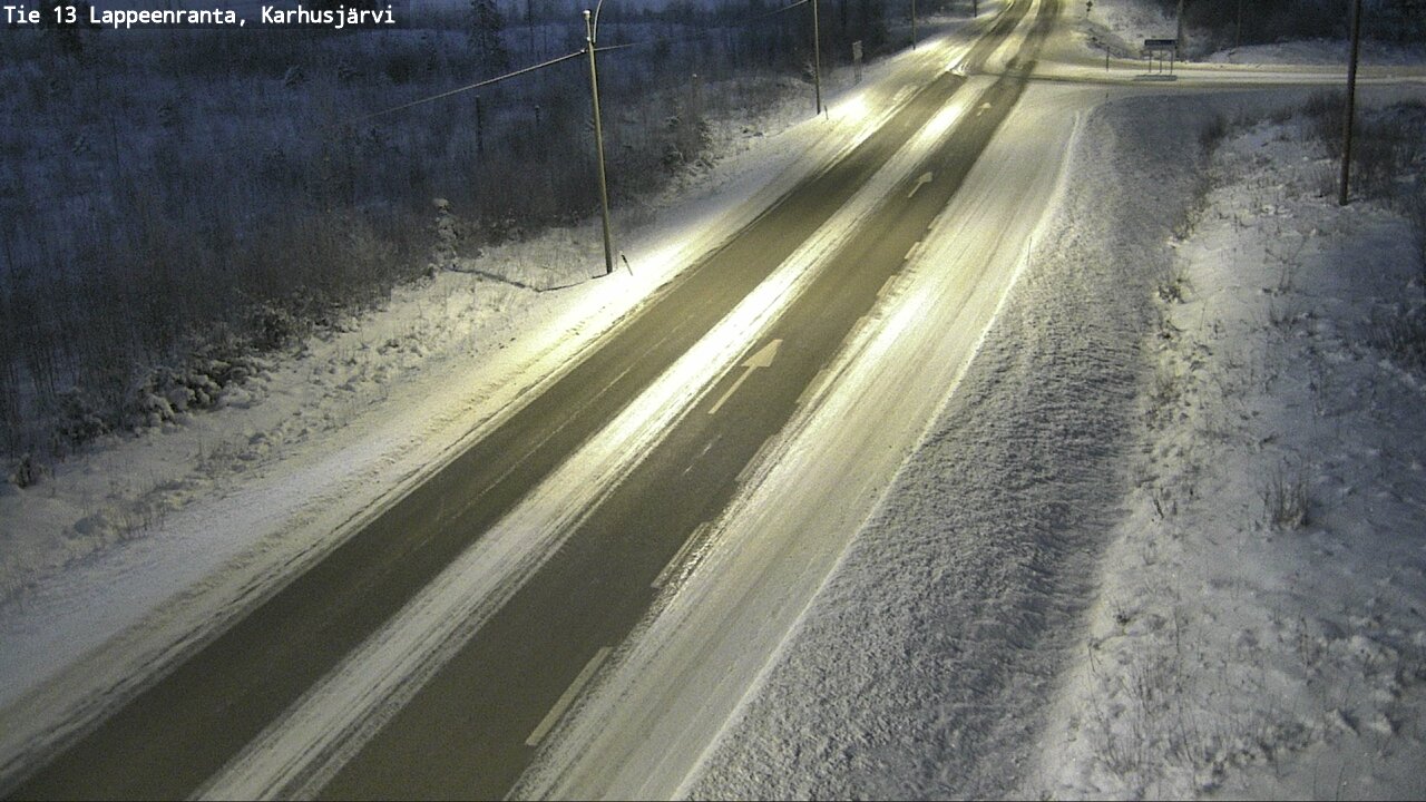 Kelikamerat Kuva Tie 13 Karhusjärvi, Lappeenranta, Etelä-Karjala