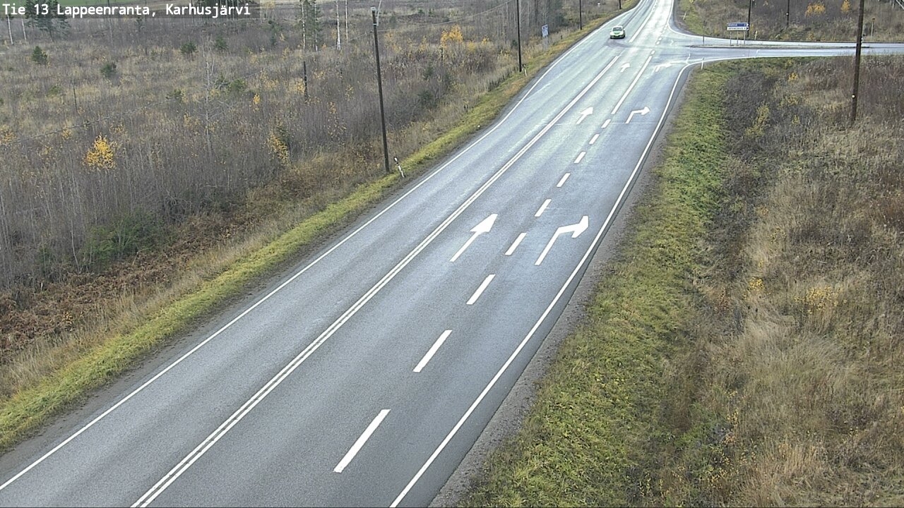Kelikamerat Kuva Tie 13 Karhusjärvi, Lappeenranta, Etelä-Karjala
